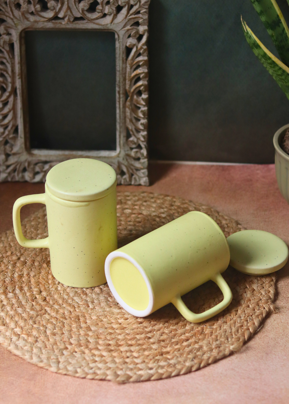 Mellow yellow coffee mug 