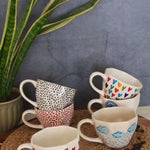 handpainted mugs handmade in india