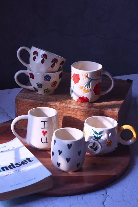 Set of 6, for the price of 5 essential mugs with premium quality material