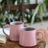 lavender & grey coffee mug set of two, combo, handmade coffee mug, made by ceramic 