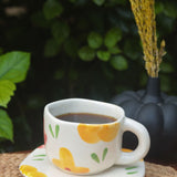  Floral Bloom Cup & Saucer handmade in india