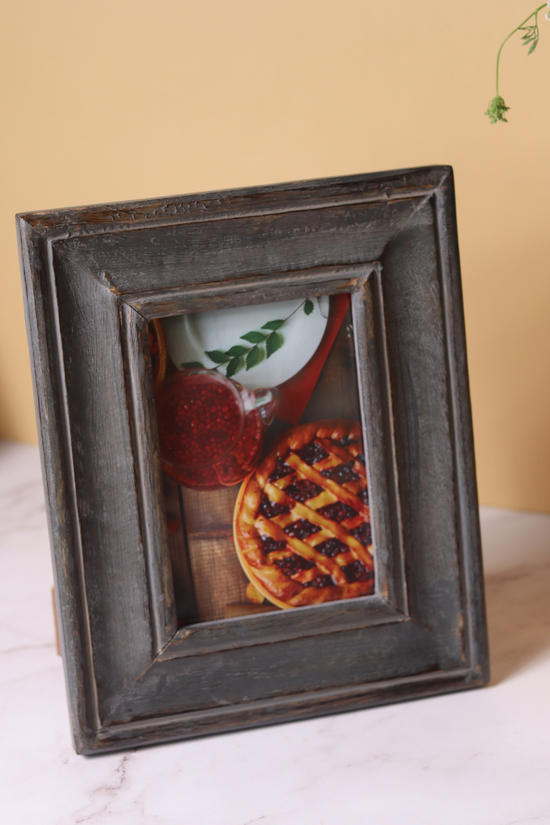 Grey Wooden Frame