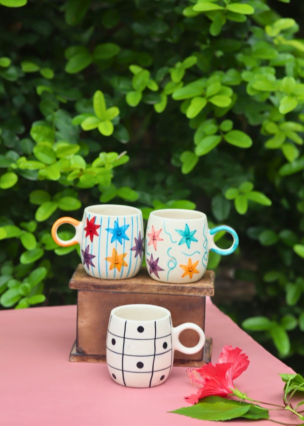 Set of 3 - Perfect Pour Mugs with premium quality material