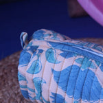 Aqua Magic Toiletry Bag - Small handmade in india