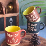 Set of 3 - Morning Magic Mugs with premium quality material