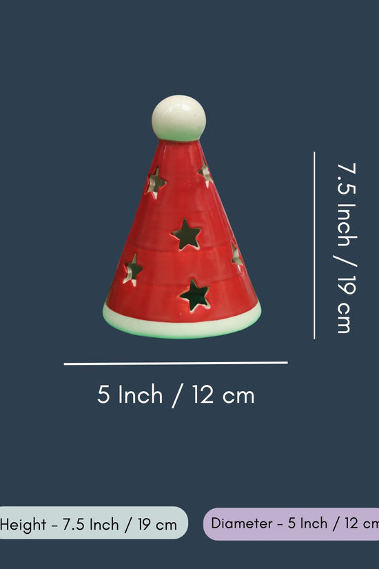 Santa’s Cap Tea Light Diffuser