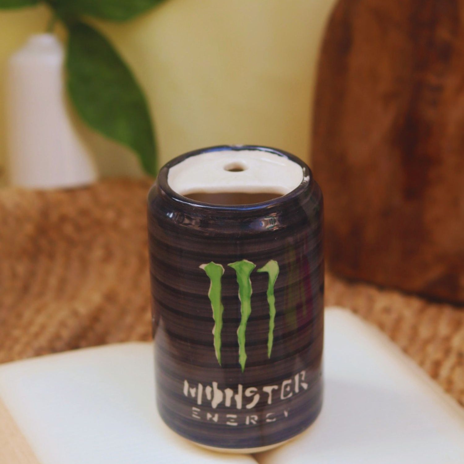 handmade Monster Tumbler