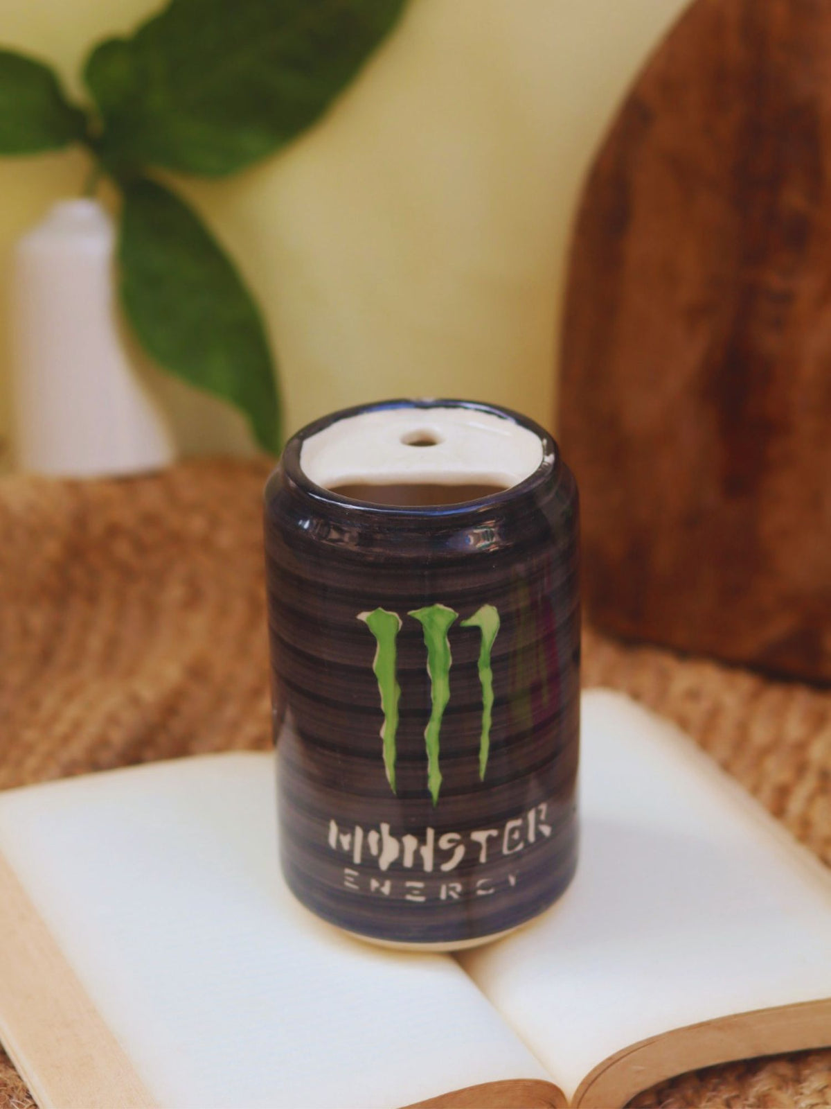 handmade Monster Tumbler