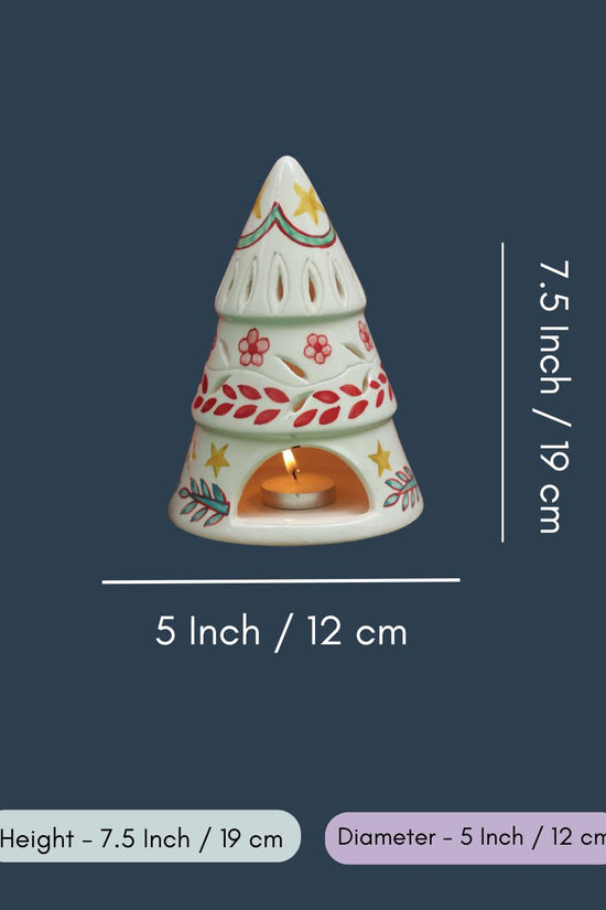 Santa's Light House in a Gift Box