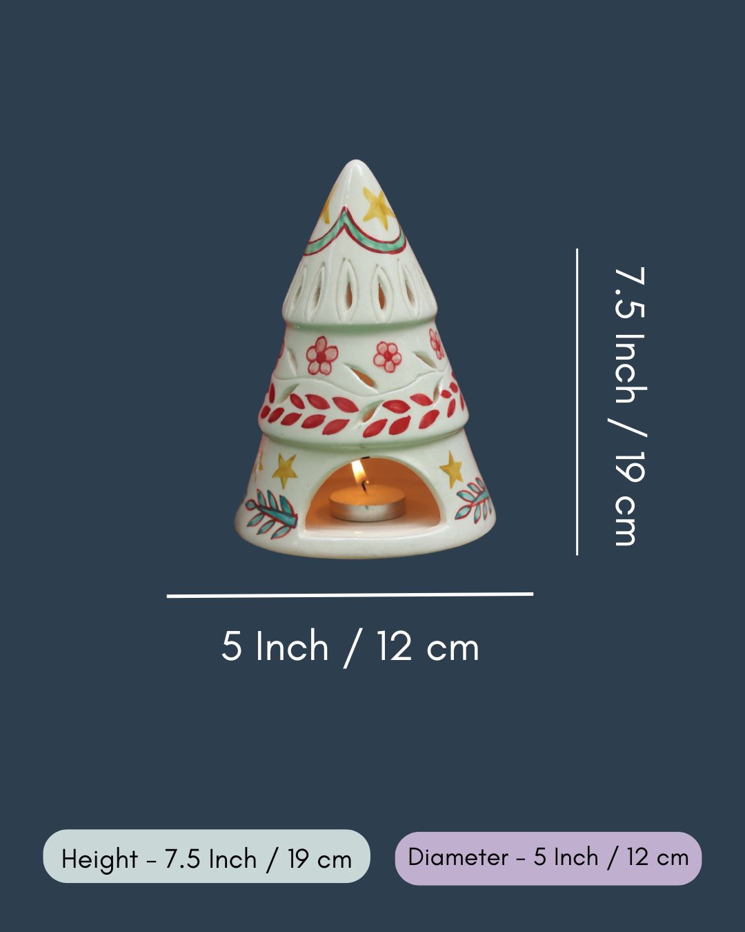 Santa's Light House in a Gift Box