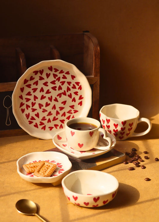 Handmade Set of 6 All Heart Combo (for the price of 5)