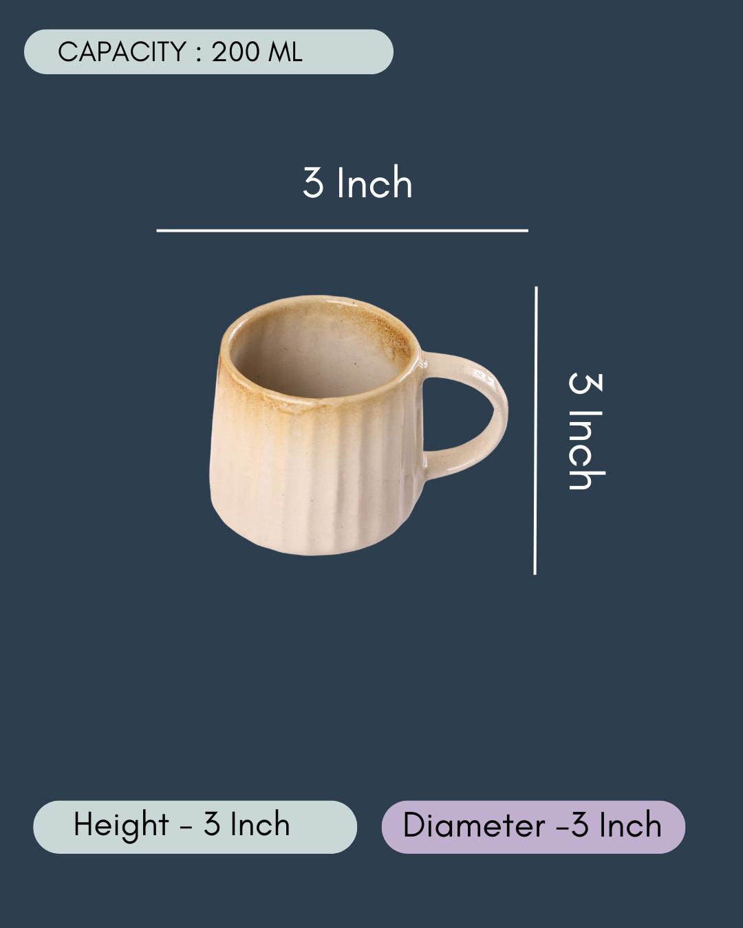 Brown Ombre Mug