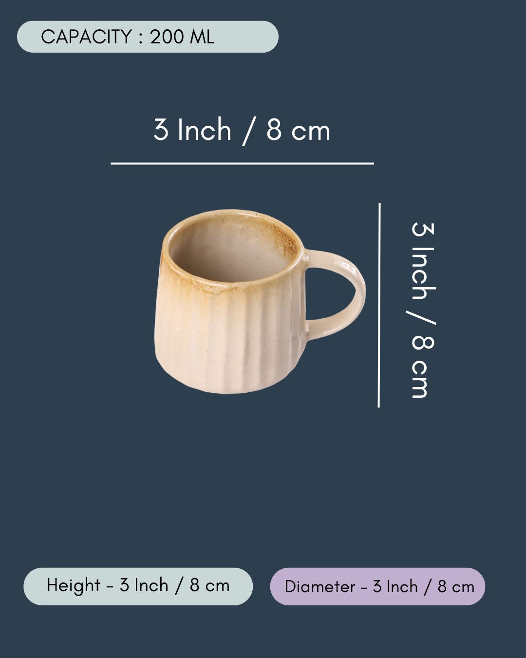 Brown Ombre Mug