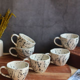 Splash Mug - Set of 6 handmade in india