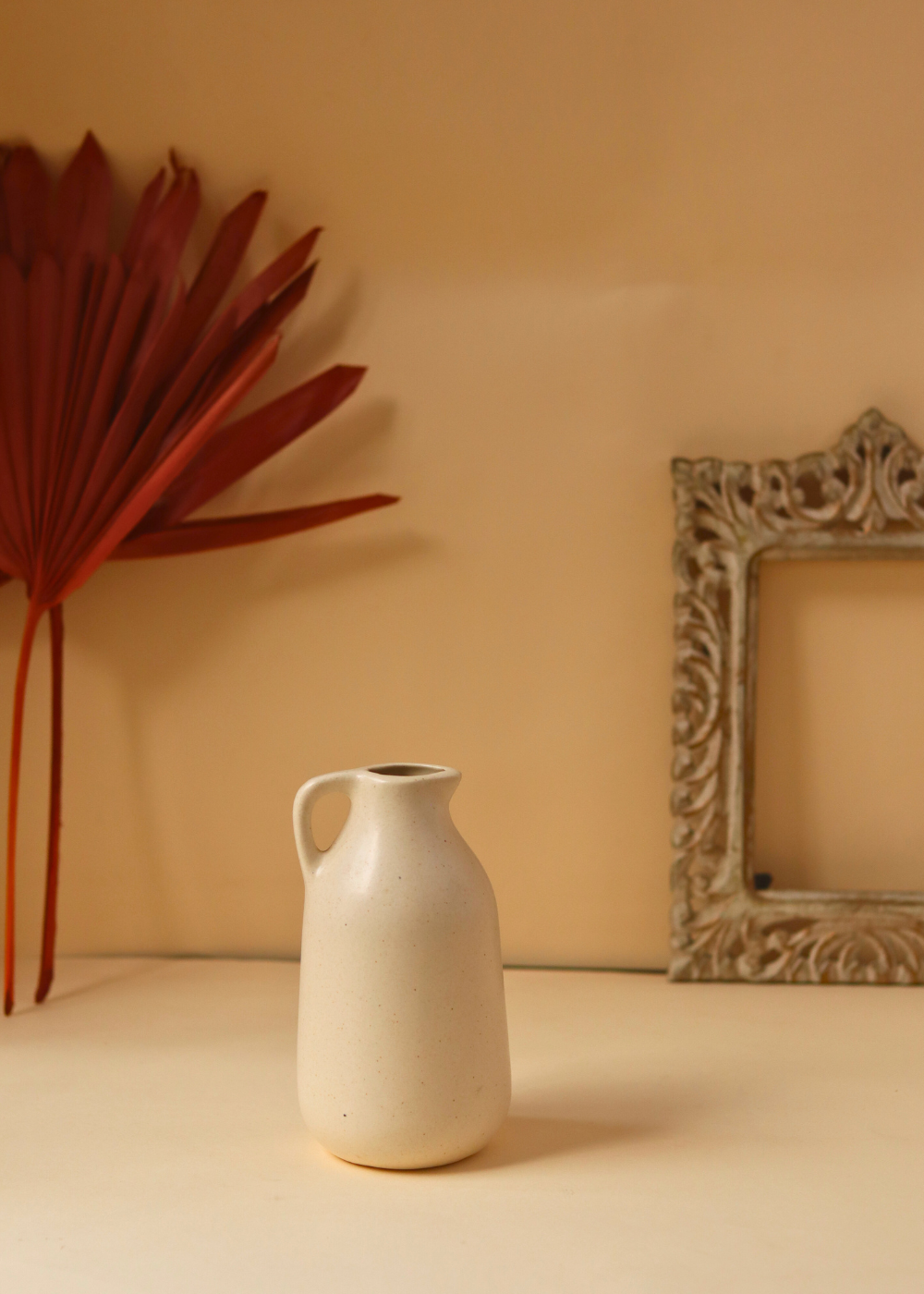 handmade milk jug made by ceramic 