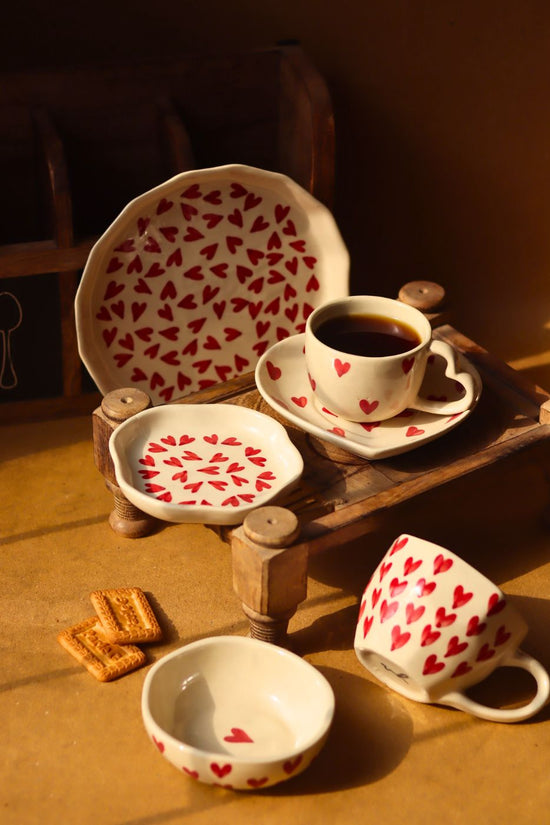 Set of 6 All Heart Combo (for the price of 5) - Combo Pack made by ceramic