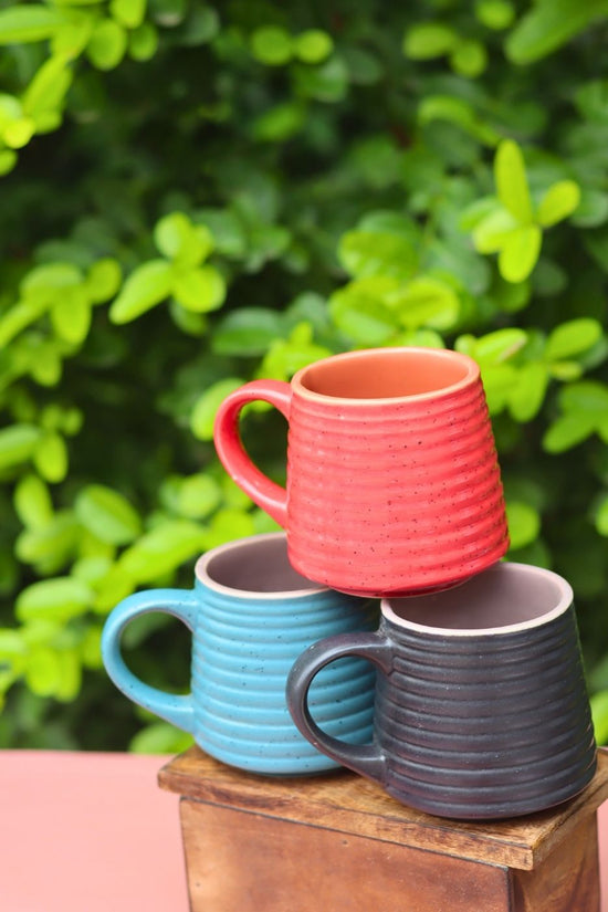 Set of 3 - Tea & Coffee Mugs with premium quality material