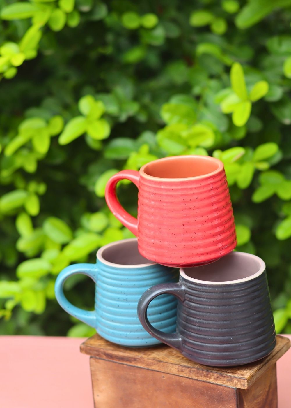Set of 3 - Tea & Coffee Mugs with premium quality material