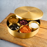 Brass spices box 