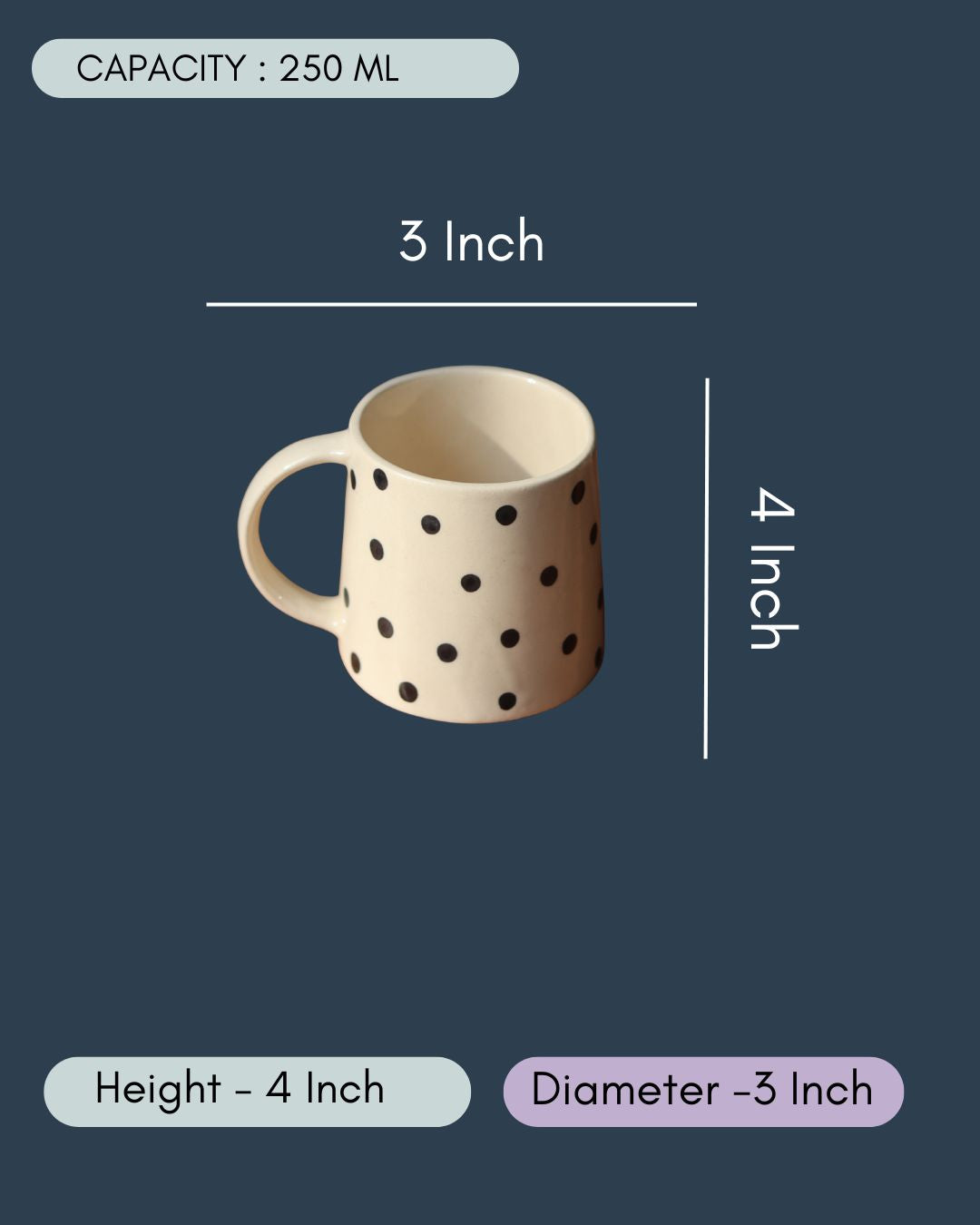 XL Polka Mug