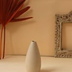handmade white buttercream vase ceramic 