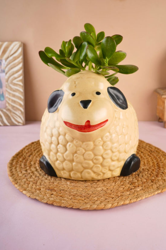 sheep planter handmade in india