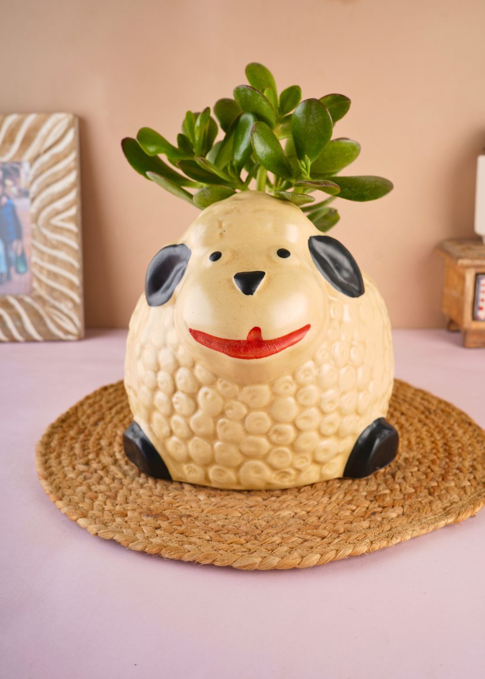 sheep planter handmade in india