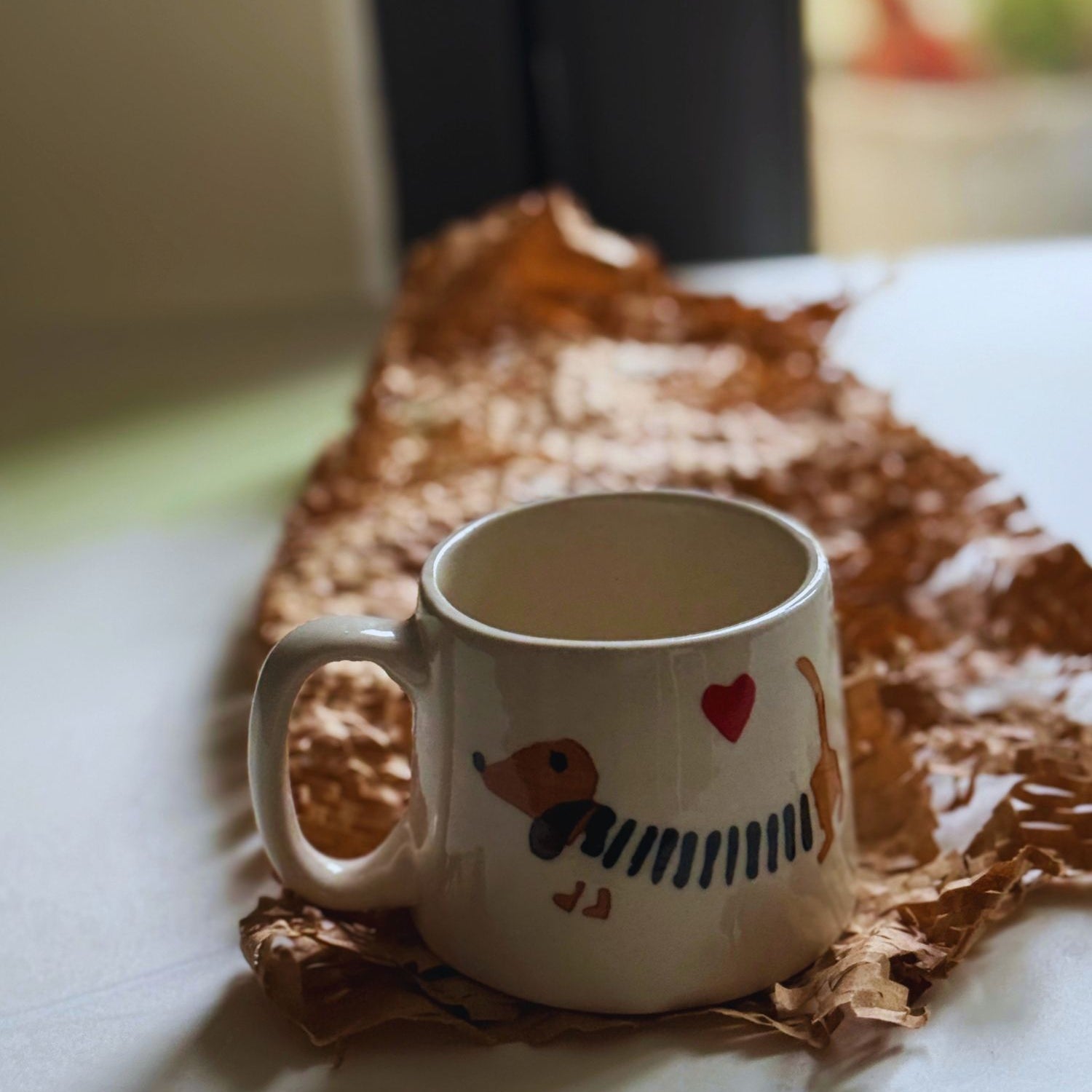 Cutest Dog Mug made by ceramic