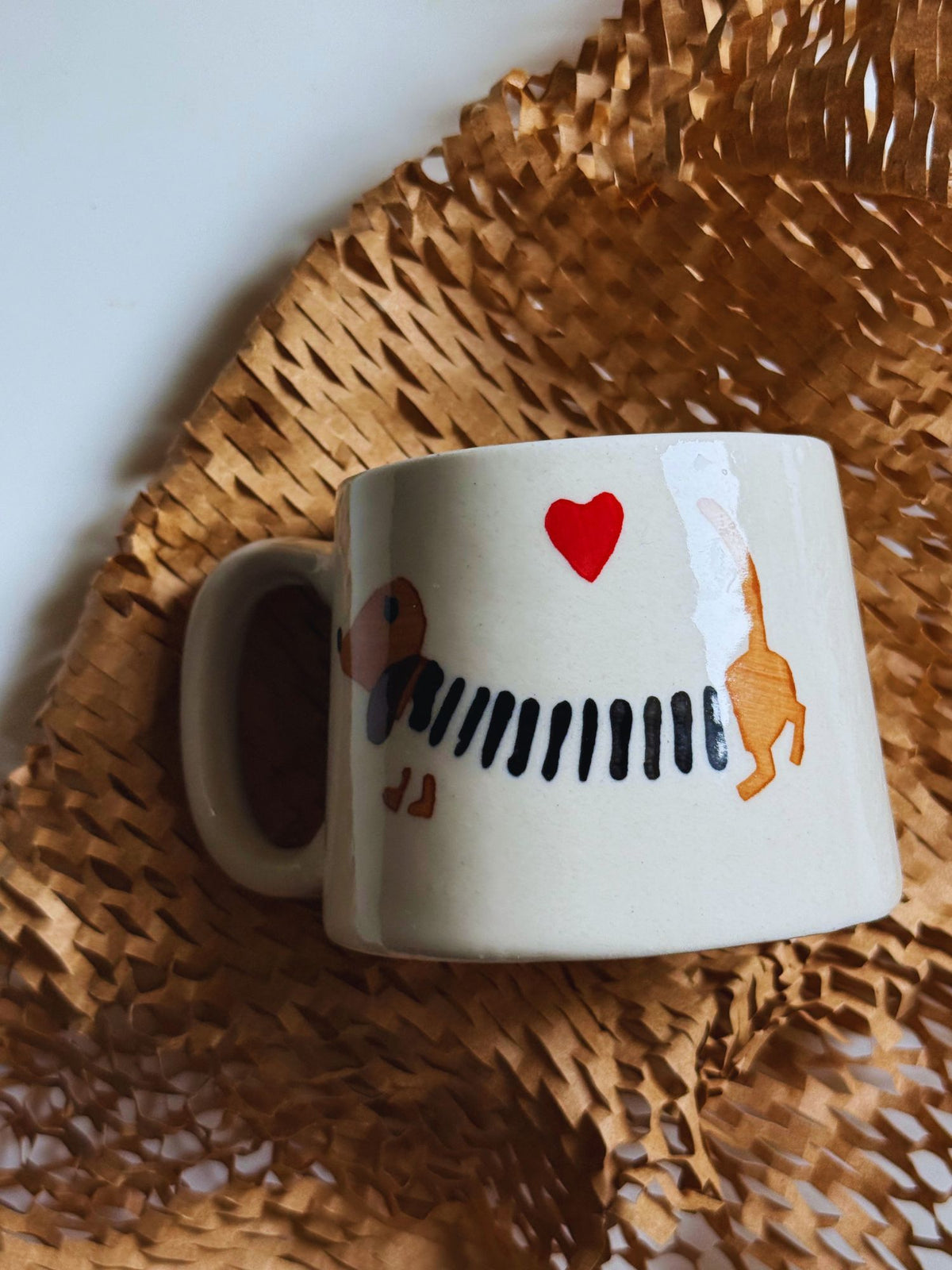 Cutest Dog Mug handmade in India