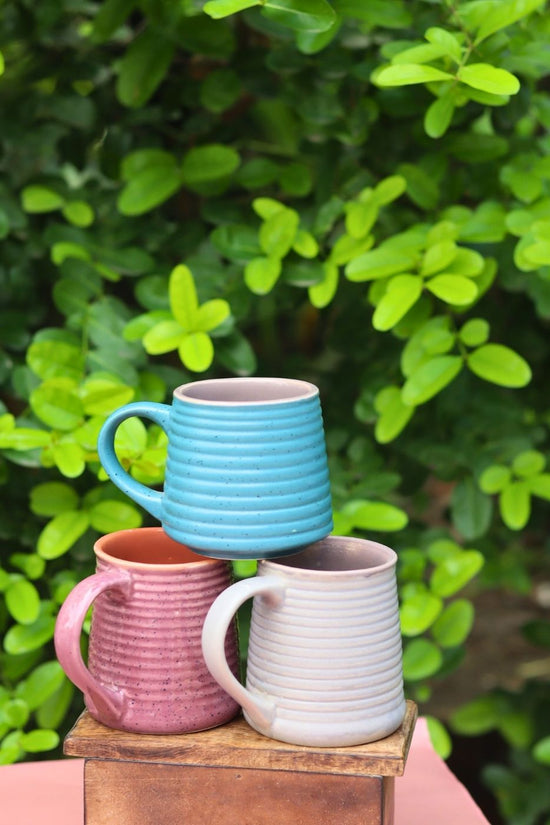 Set of 3 - Morning Starter Mugs with premium quality material