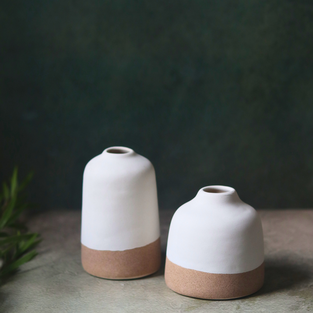 Essential Sanded Vases - Set of 3