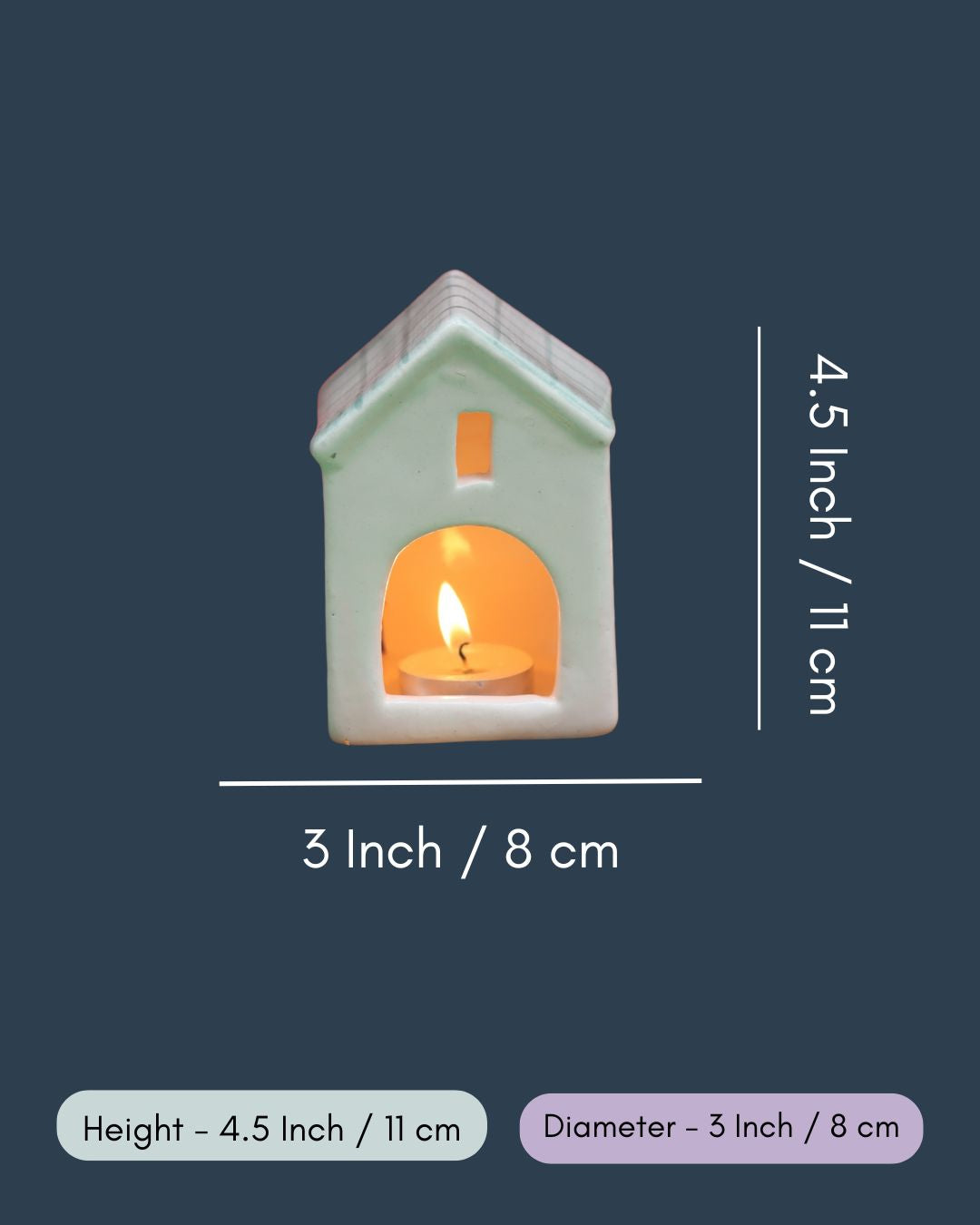 House Tea Light Holder