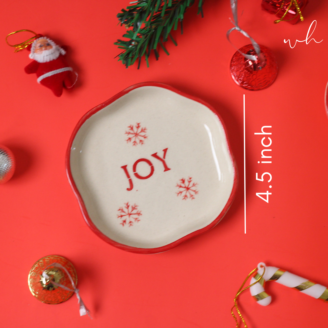 Joy ceramic plate height 
