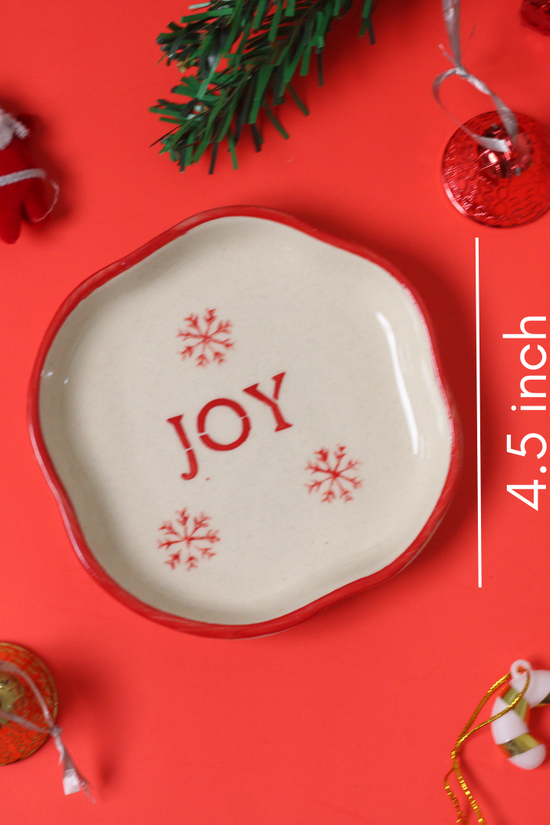 Joy ceramic plate height 