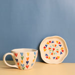 loveislove mug & Loveislove dessert plate set