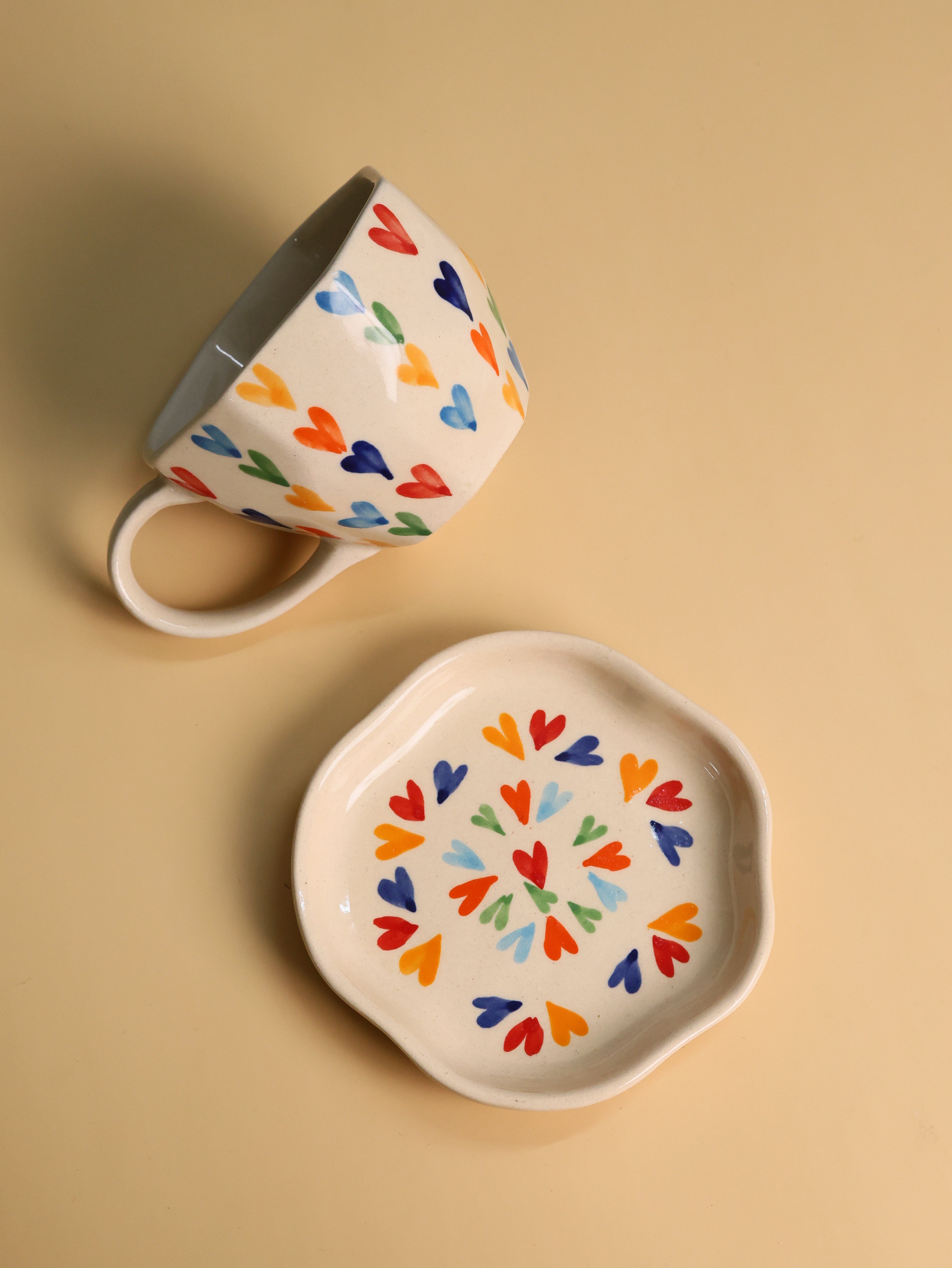 mug & Dessert plate set