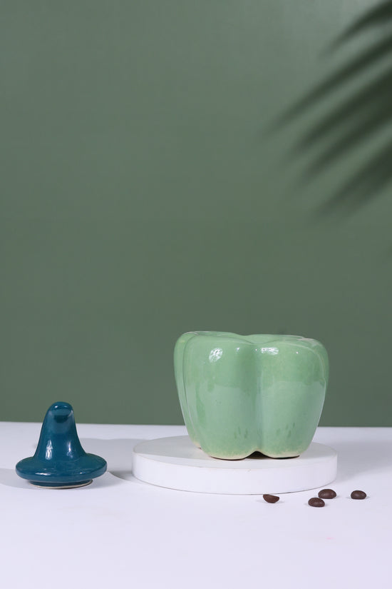 Bell Pepper Jar - Green with premium quality material