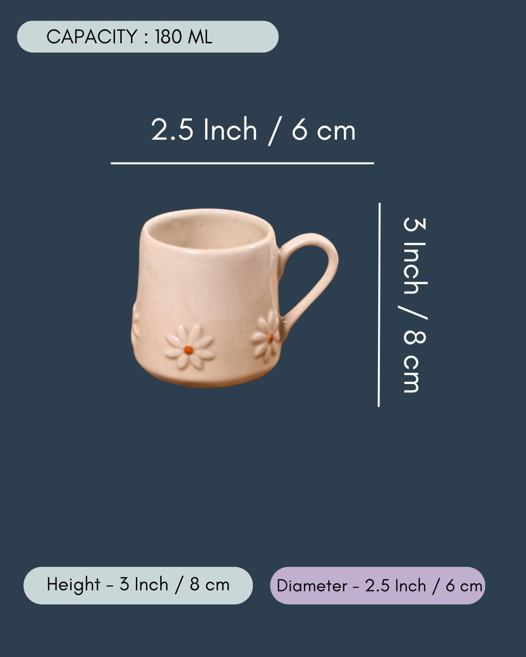 White Lily Mug