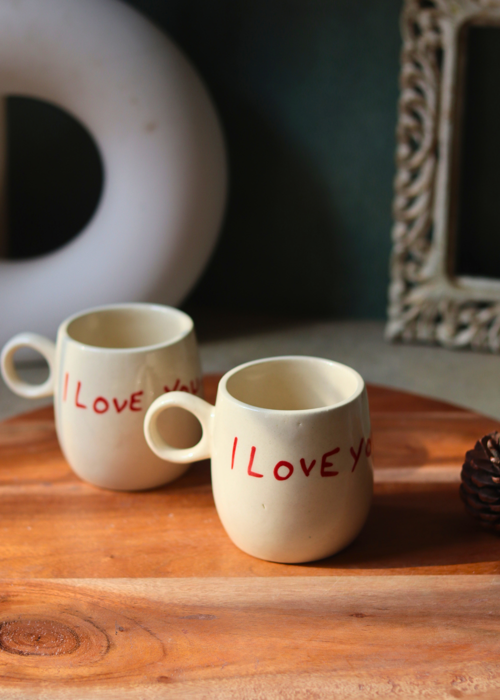 I love you ceramic coffee mugs 