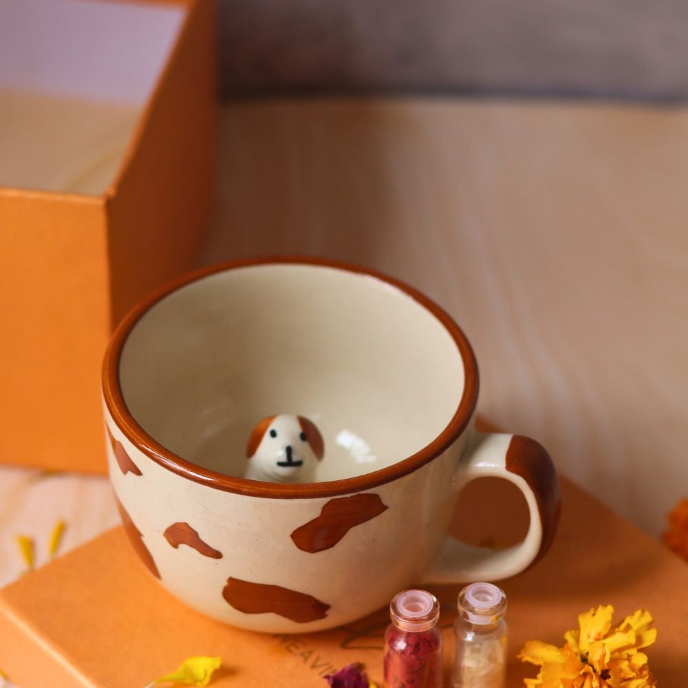 handmade dog mug rakhi gifting