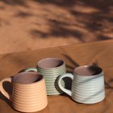 handmade pastel pop mugs set of three combo
