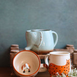 Handmade Ele, Dog & Cat Mug - Best Selling Combo of 3