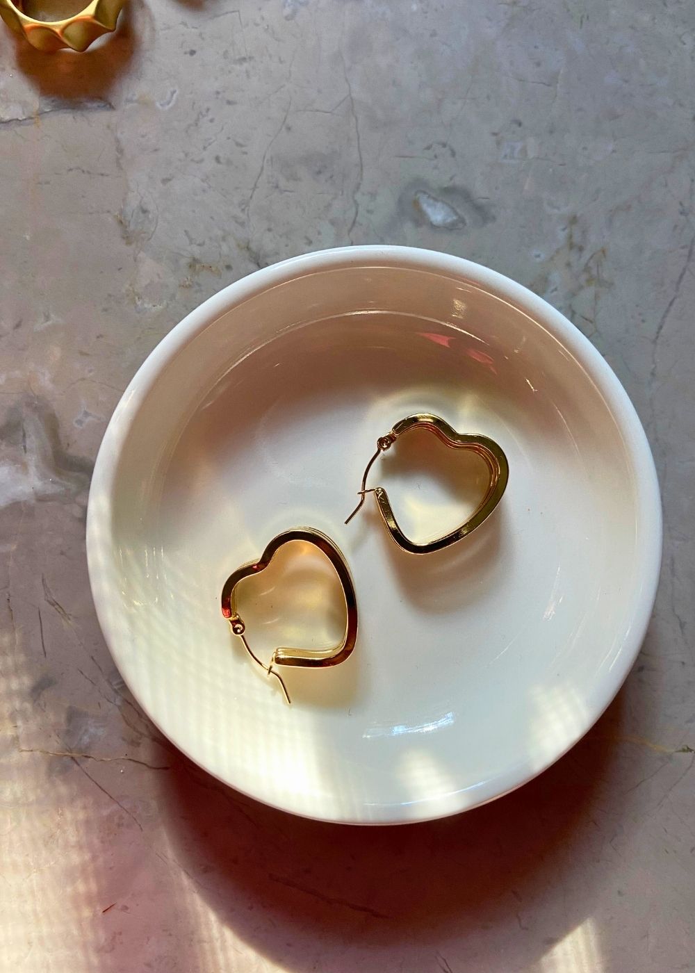 waterproff sweetHeart Earrings