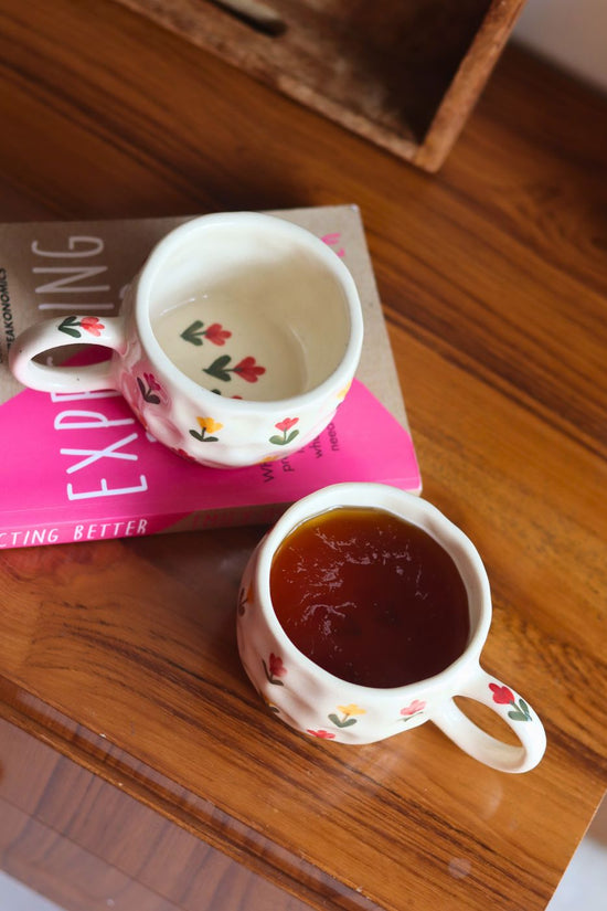 tulip floral mug with premium quality mug