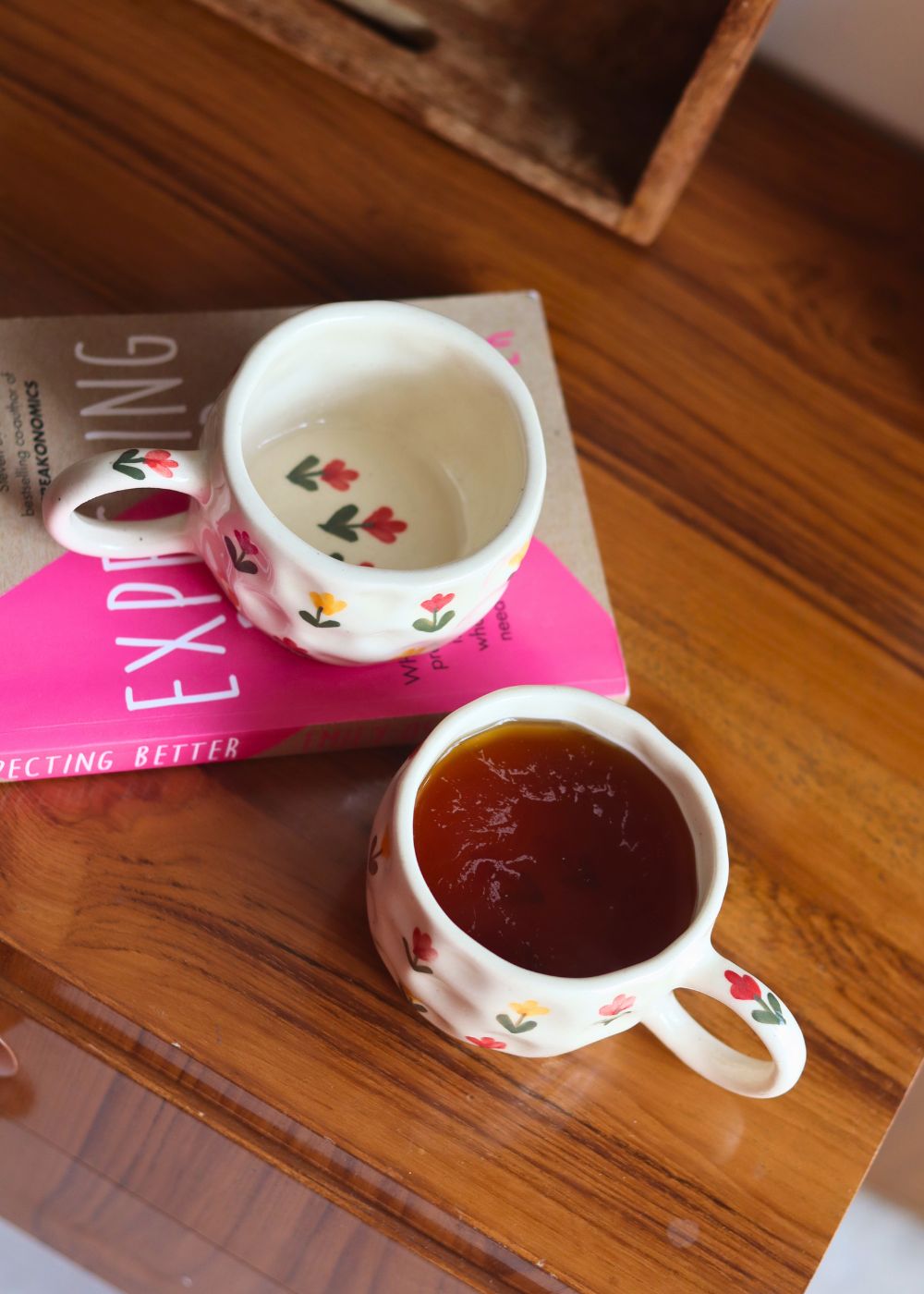 tulip floral mug with premium quality mug