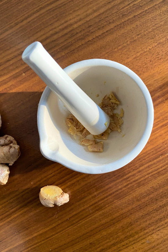 big mortar & pestle made by ceramic 