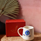 Nazar Mug in a gift box made by  ceramic
