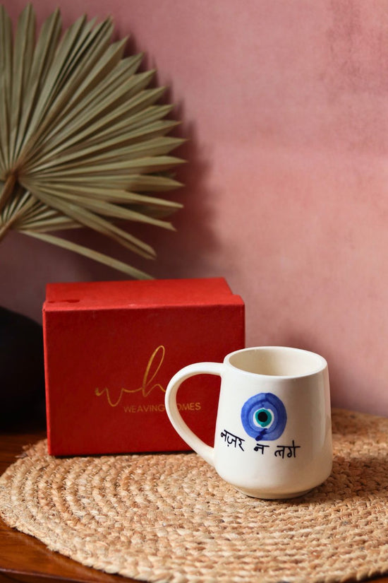Nazar Mug in a gift box made by  ceramic