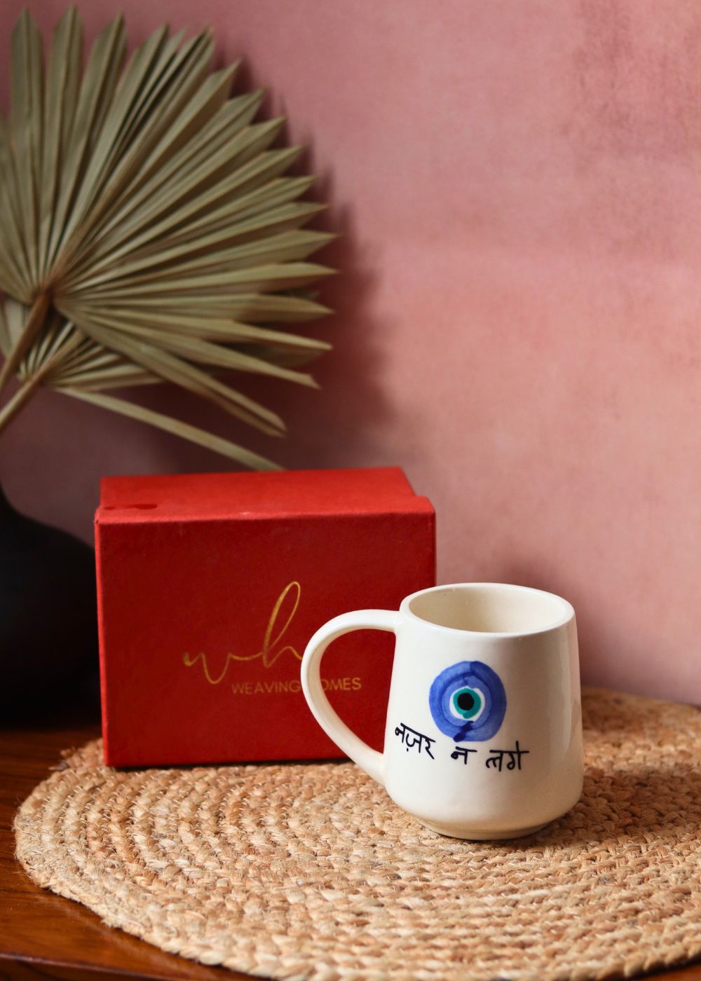 Nazar Mug in a gift box made by  ceramic