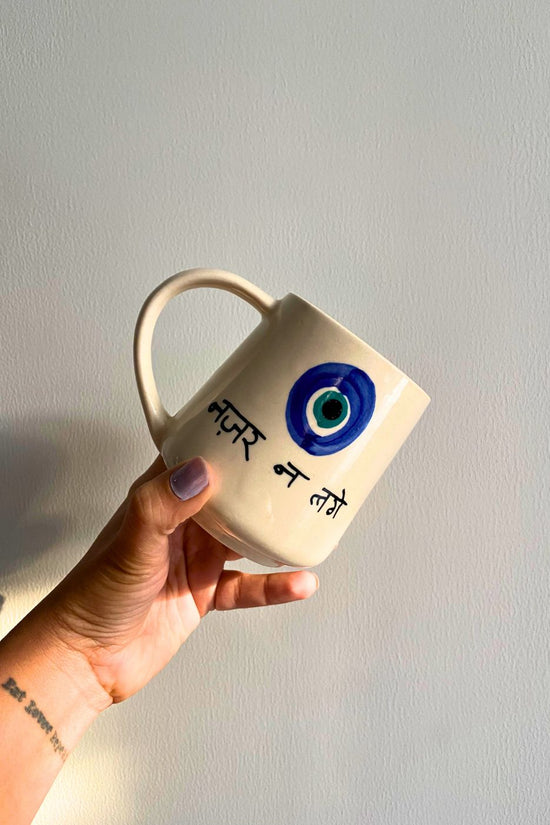 nazar mug handmade in india